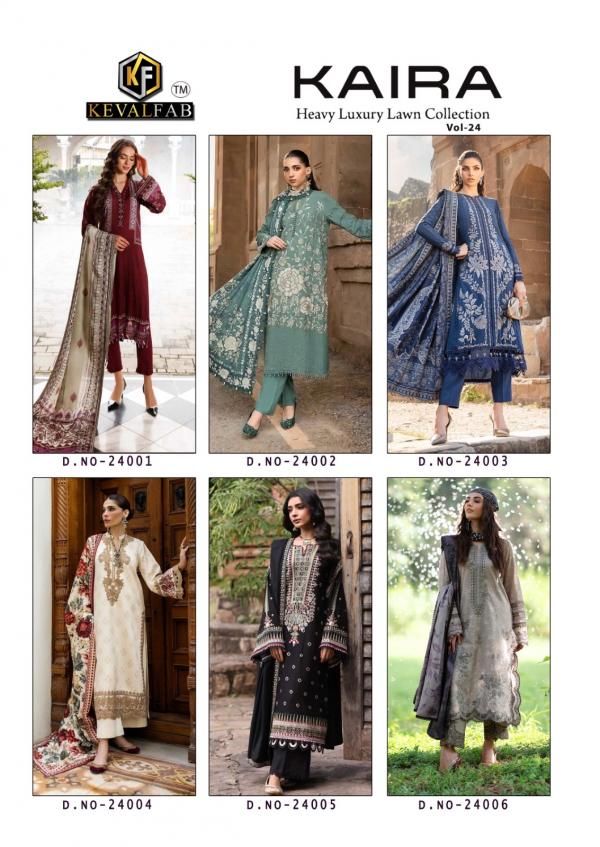 Keval Kaira Vol-24 – Exclusive Karachi Dress Material